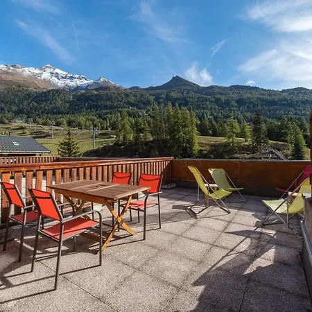 Ferienwohnung Fleurs et Neige Lanslevillard Exterior foto